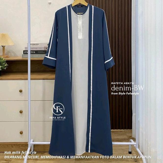 Fefa Style - Gamis Wanita - Hafsya Abaya