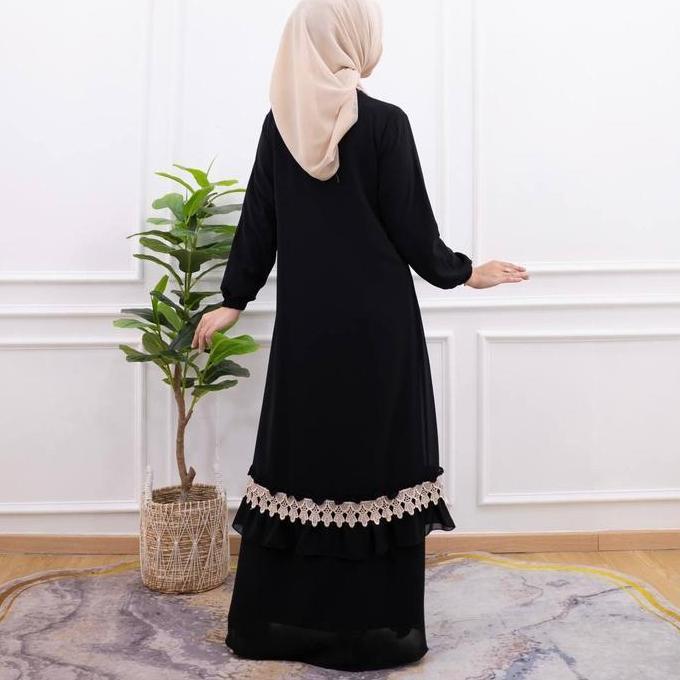 Pb Prilly Busana - Fadila Gamis Malaysia Dewasa - Seragam Muslim - Pakaian Wanita