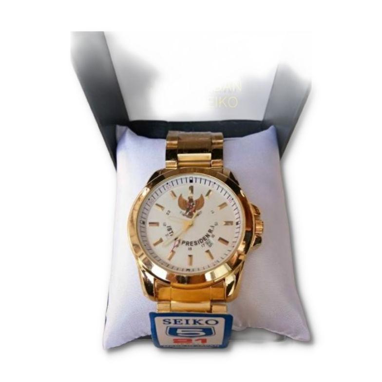 Jam Tangan Pria Istana Presiden Seiko Water Resistance