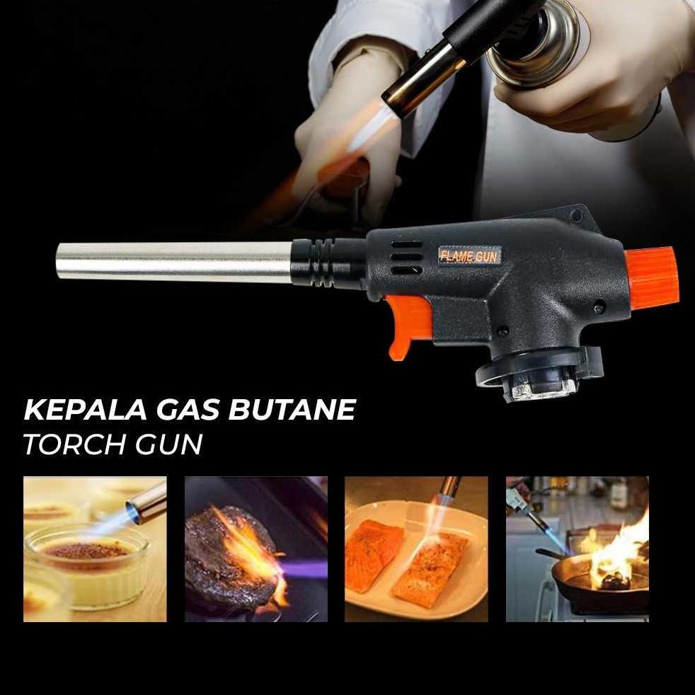 CYCLONE Kepala Gas Butane Cyclone Flame Torch Jet Fire Gun - 930