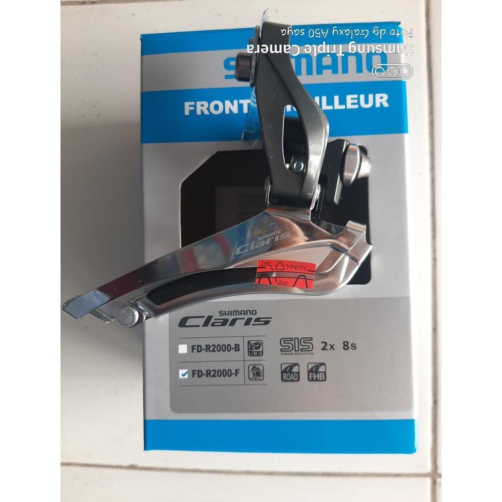 New Stok FD Front Derailleur SHIMANO CLARIS R2000 F Brazed On 2 x 8 speed