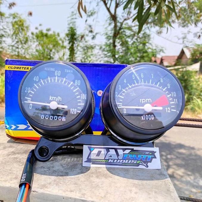 SPEEDOMETER HONDA CB 125 BULAT CUSTOM HONDA GL 100 SPIDOMETER CB125 MODEL ORI ORIGINAL  Motorcycle  