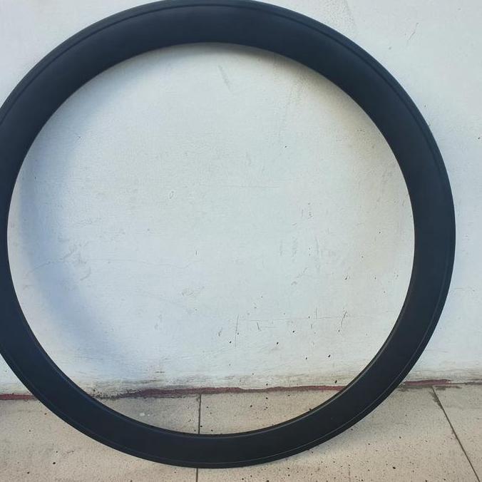 Velg Fixie 5Cm 36H Hitam Black Alloy 5 Cm 36 Hole 700C Rims Roda 700 C Kualitas Terbaik Harga Termur