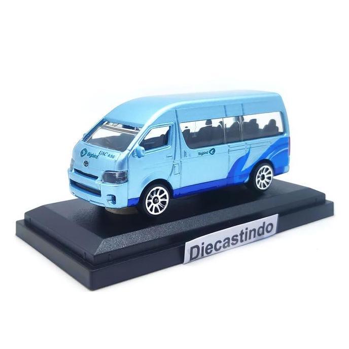 Majorette Toyota Hiace Skala 1:69 Custom Toyota Hiace Bigbird+akrilik