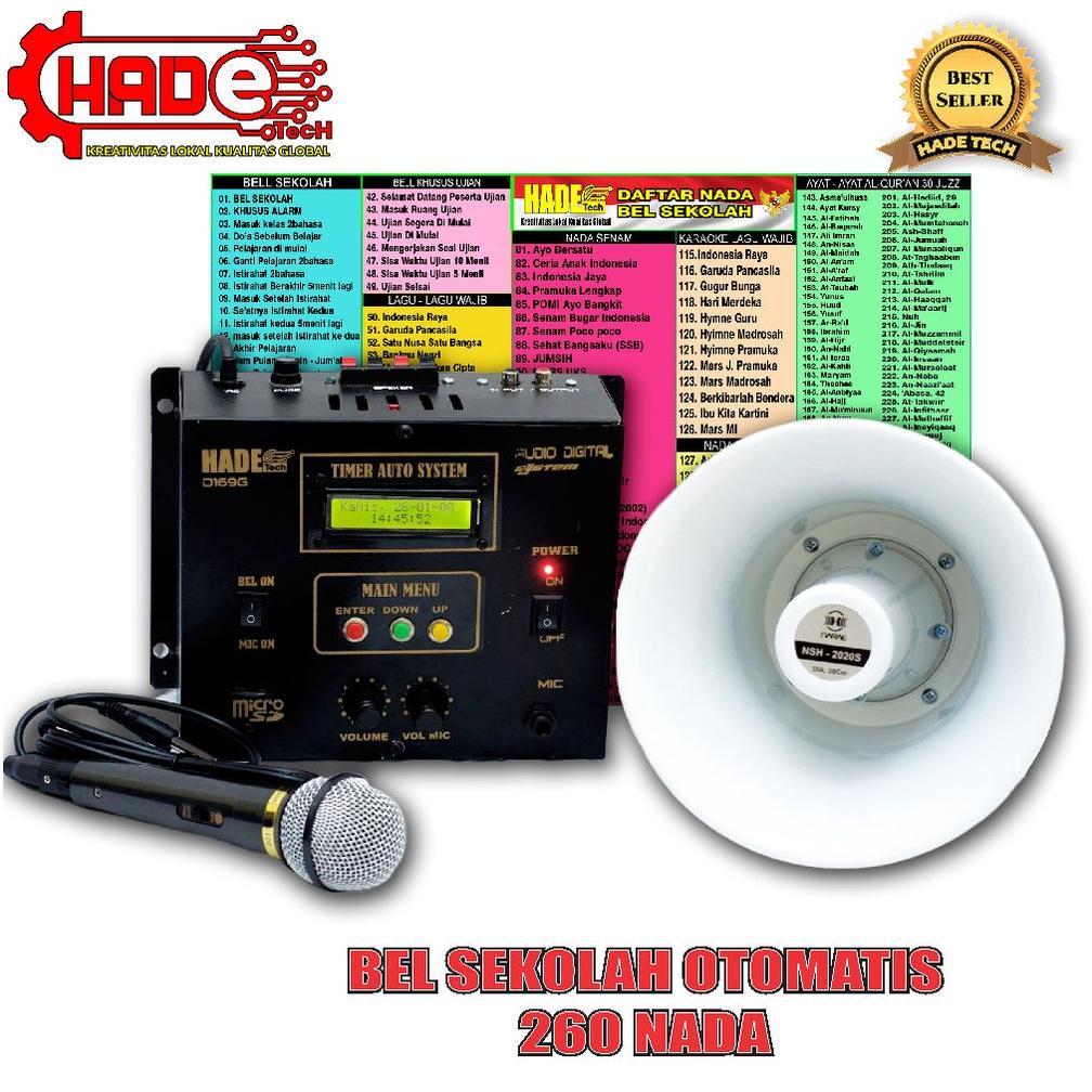 Bel Sekolah Otomatis Murah Lengkap 1 Set