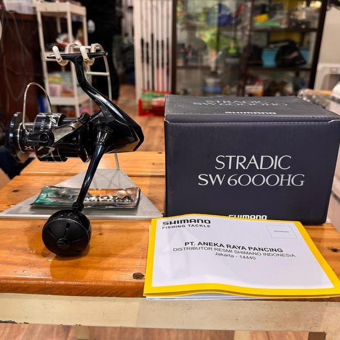NEW REEL SHIMANO STRADIC SW 6000HG 2024
