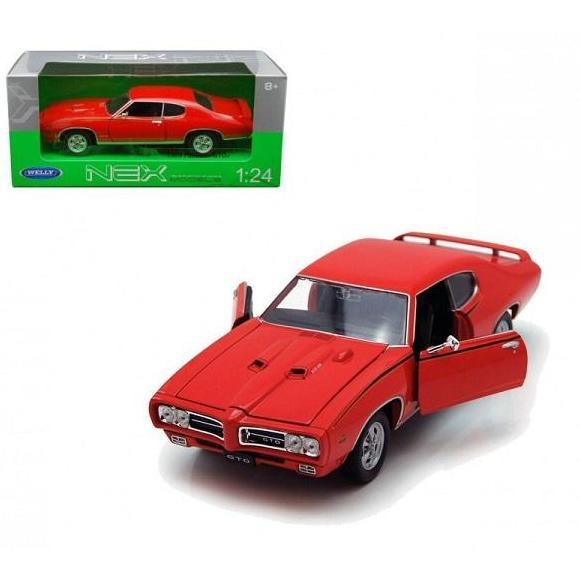 Welly Nex 1:24 Pontiac GTO 1969 Red