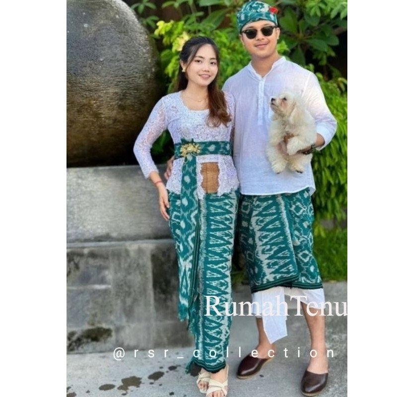Set Couple Blanket Motif Terbaru//Set Couple Blanket Saput Udeng Kamen Selendang//Saput Bali Pria//K