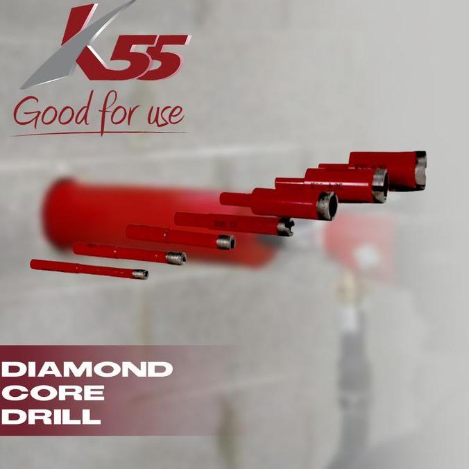 K55 Mata Bor Granit, Marmer & Keramik 25mm - Diamond Core Drill