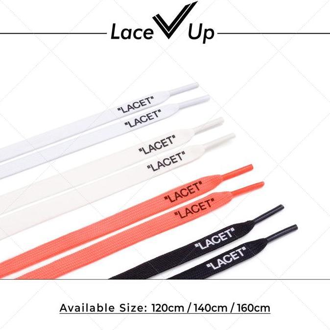 Tali Sepatu Offwhite AF1 LT Shoels