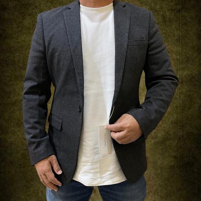 Slim Fit Blazer Pria strech NEXTLAND Jas Pria Semi Formal Jas Santai Terlaris