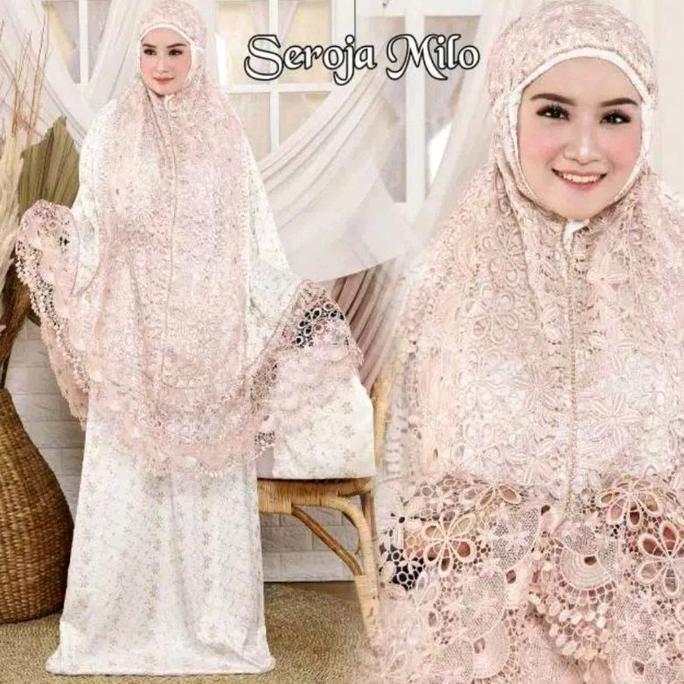 Mukena Sutra Paris Jumbo Mukena Seserahan / Mukena Hantaran / Mukena Mewah Terlaris
