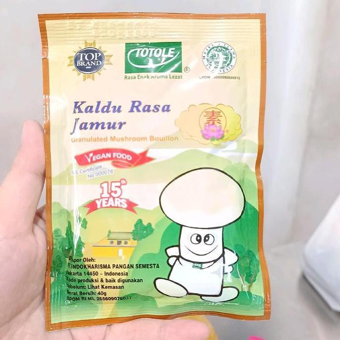 [ 40 GRAM ] TOTOLE KALDU JAMUR 40 GRAM BUMBU DAPUR TOTOLE JAMUR 40 GRAM