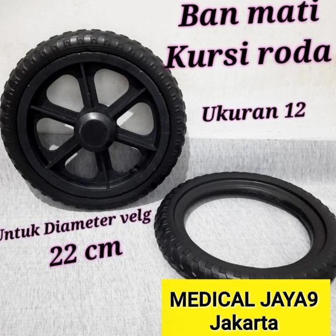 Ban mati ukuran 12 Sparepart Kursi Roda Travel Semua Merk Avico gea