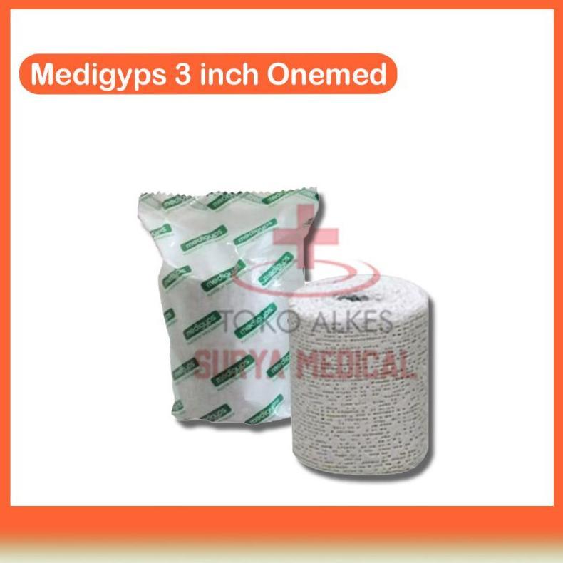 Gyps Patah Tulang | Perban Gips 3inch | Medigyps OneMed