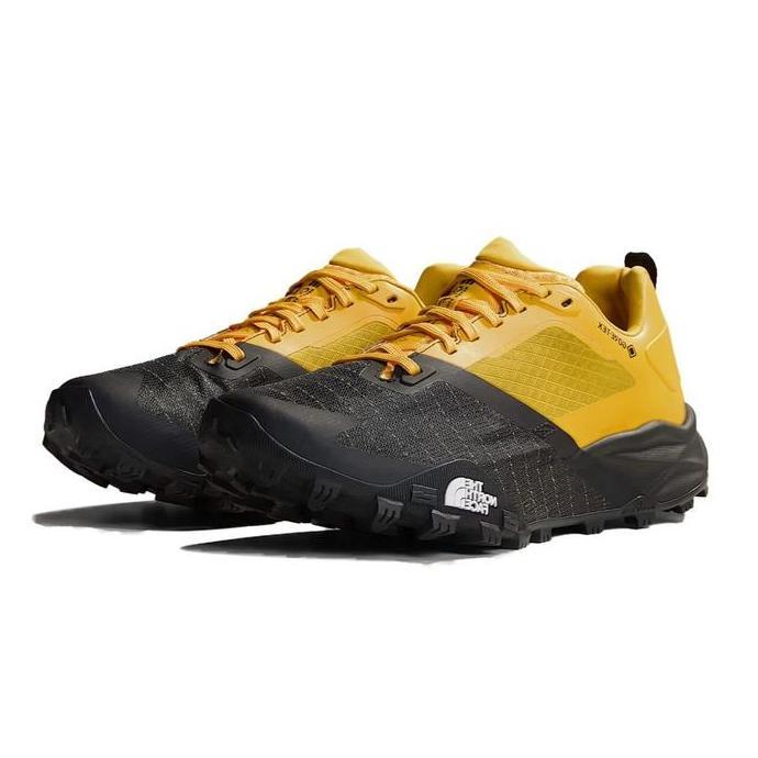 Original The North Face Offtrail Tr Gore-Tex Trail Running Shoes - Summit Gold Tnf Black