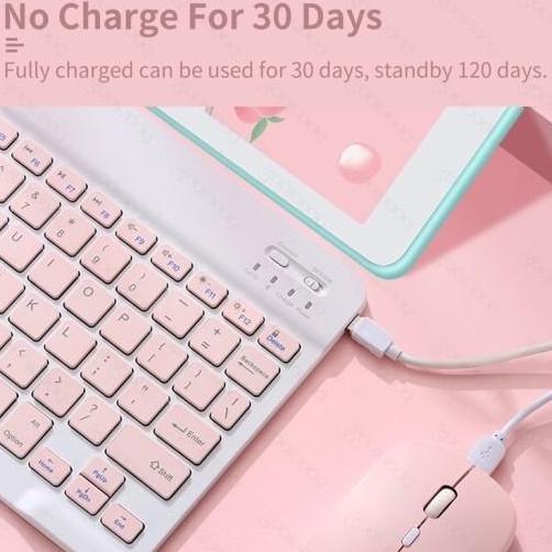 Keyboard + Mouse for IPad/Samsung/Universal Tablet