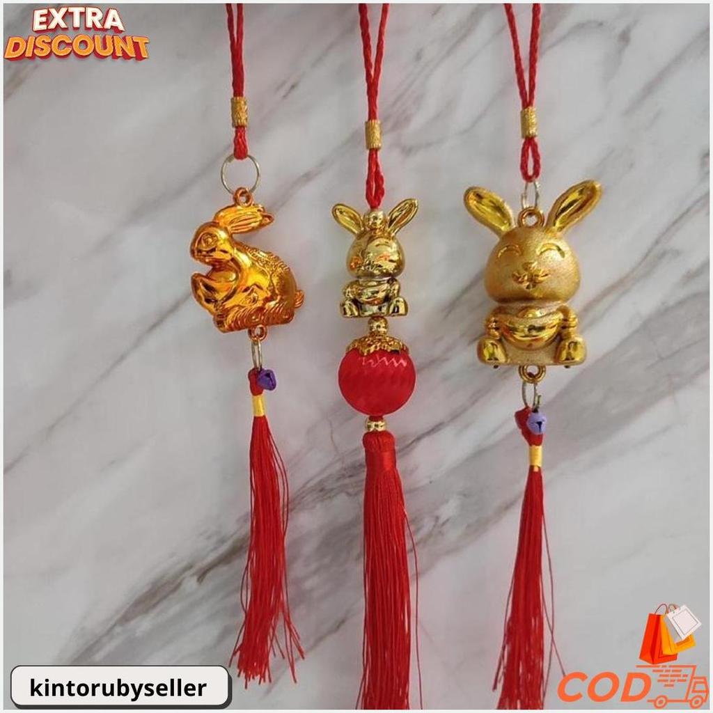 Gantungan Kelinci Rabbit 2023 Hiasan Pohon Meihua Murah Grosir Cod