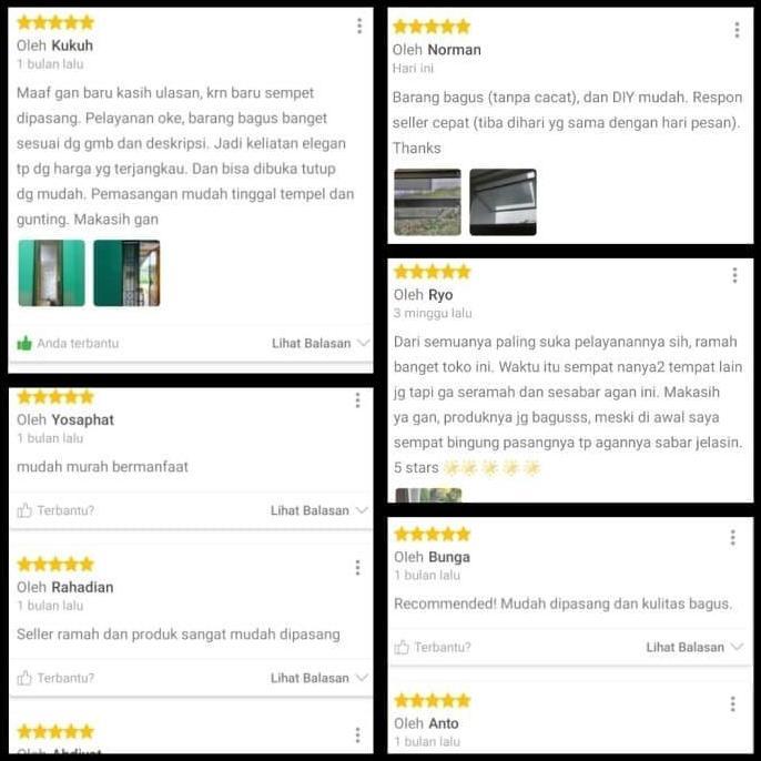 KAMUX Lebar 70 Kawat Nyamuk Magnet DIY Kasa Nyamuk Magnet