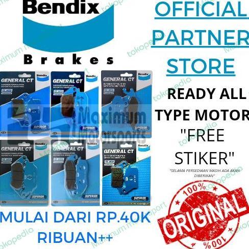 BENDIX KAMPAS REM/KAMPAS REM BENDIX VARIO/BEAT/NMAX/AEROX/NINJA/MIO
