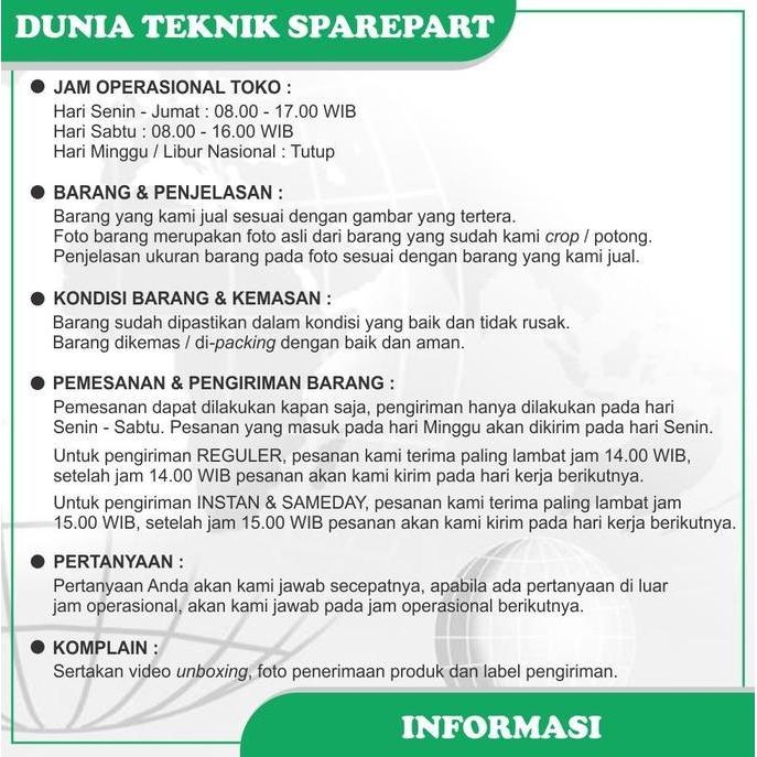 Ready P8000 1 1/2" RH Sea water pump / Pompa air laut / Pompa keong stainles