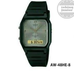 Ready Casio AW-48HE-8AVDF AW48HE-8AVDF Jam Tangan Original