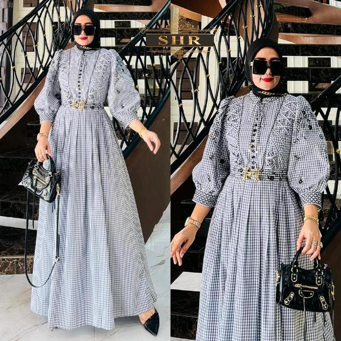 Ready Gamis Dinda Bordir By Syahira