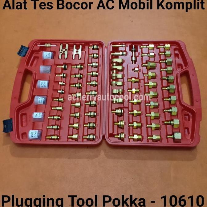 Alat Tes Bocor AC Mobil Komplit Pokka