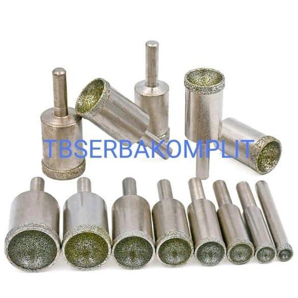 Matabor Batu Cekung 6 mm Mata Bor Tasbih Gelang Batu Akik Bola Bulat 6