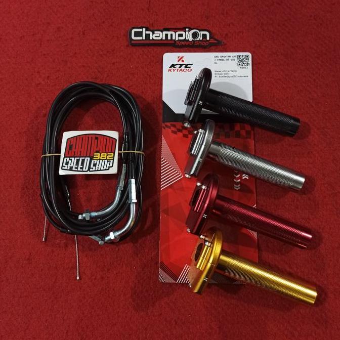 NEW Gas Spontan CNC AT-02 KTC Kytaco NMAX XMAX Aerox 155 Lexi Beat PCX 150