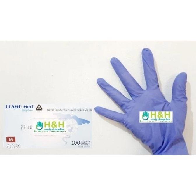 '' SARUNG TANGAN NITRILE COSMO MED / SARUNG TANGAN NITRILE / SARUNG TANGAN ANTIMICROBIAL ''