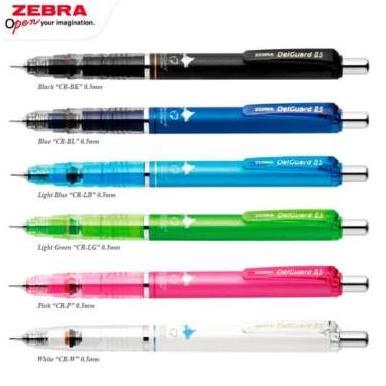 Zebra Pensil Mekanik Delguard