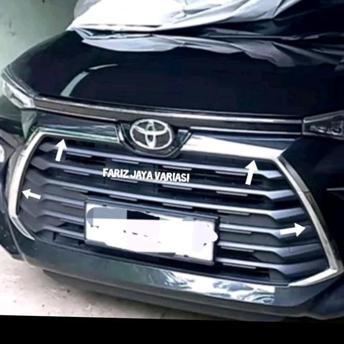 List Grill Avanza Tahun 2022 2023 2024 Warna Crome