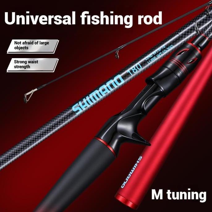 Shimano Joran M Ultralight Pasifik Joran Pancing Ukuran 1.65M-2.1M Fishing Rod High Carbon