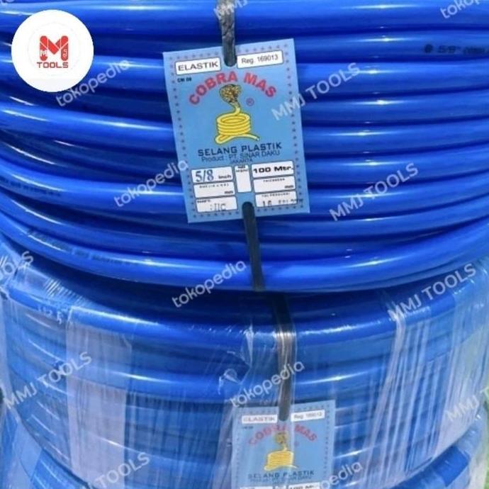 OK SELANG AIR COBRA MAS ELASTIS 5/8" HARGA/ROLL- SELANG ELASTIS COBRA MAS //