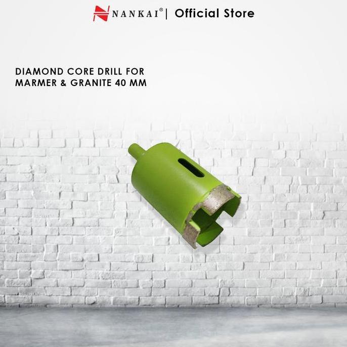 Nankai Diamond Core Drill 40mm / Mata Bor Batu Marmer Granite