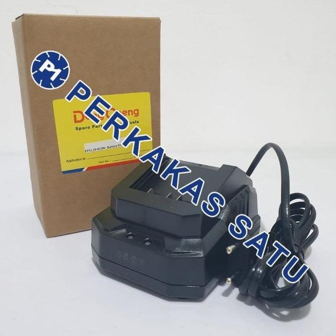 BATERAI CHARGER 20V DONGCHENG FFCL20-02 BATTERY CHARGER 20 VOLT FOR CORDLESS BRUSHLESS DCA DCK