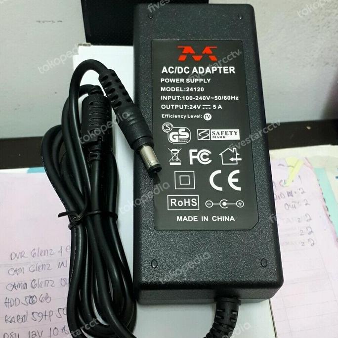 POWER SUPPLY ADAPTOR MULTI 24V 5A MURNI SUPPLY ADAPTOR