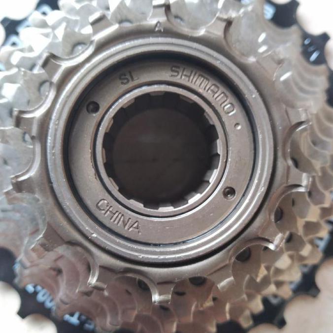 freewheel sprocket shimano original 7sp 7speed 7 speed TZ500 14-28T ulir drat