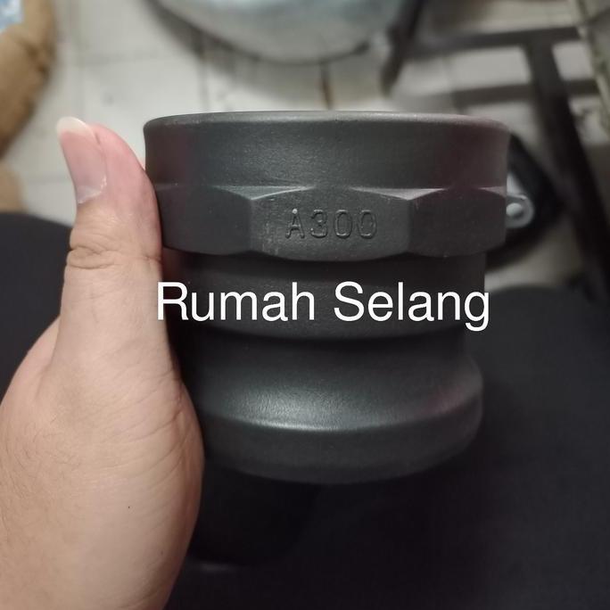 TERMURAH - Camlock PP Type A 3 Inch / Camlock Plastik Type A 300 / Camlock PP