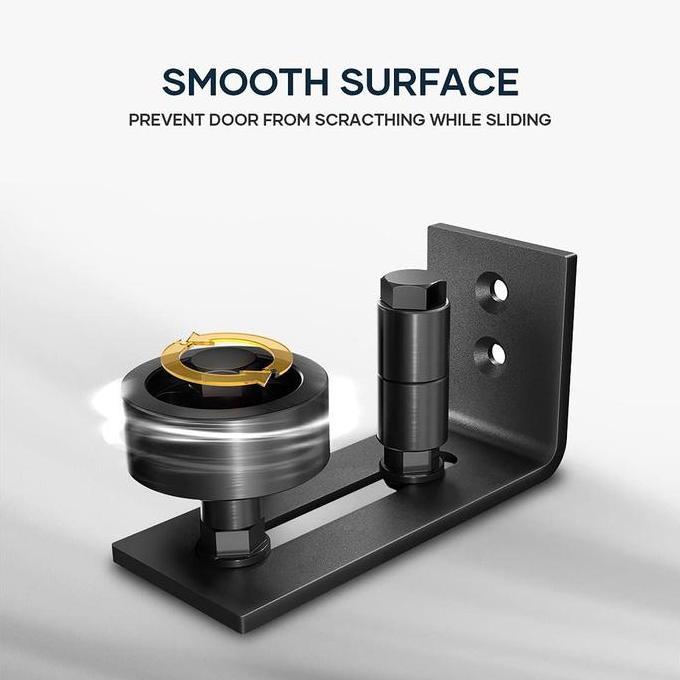 Harga Spesial- Hitam/Door Adjustable Sliding/Sliding Barn Door