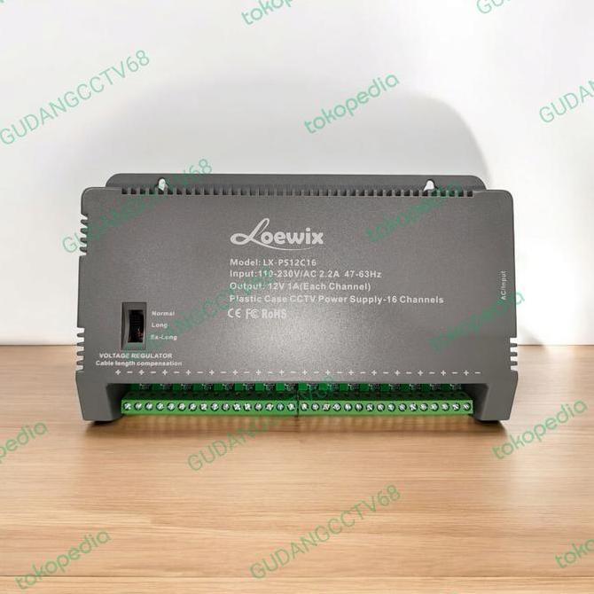 Power Supply 16 Channel Untuk 16 Camera CCTV