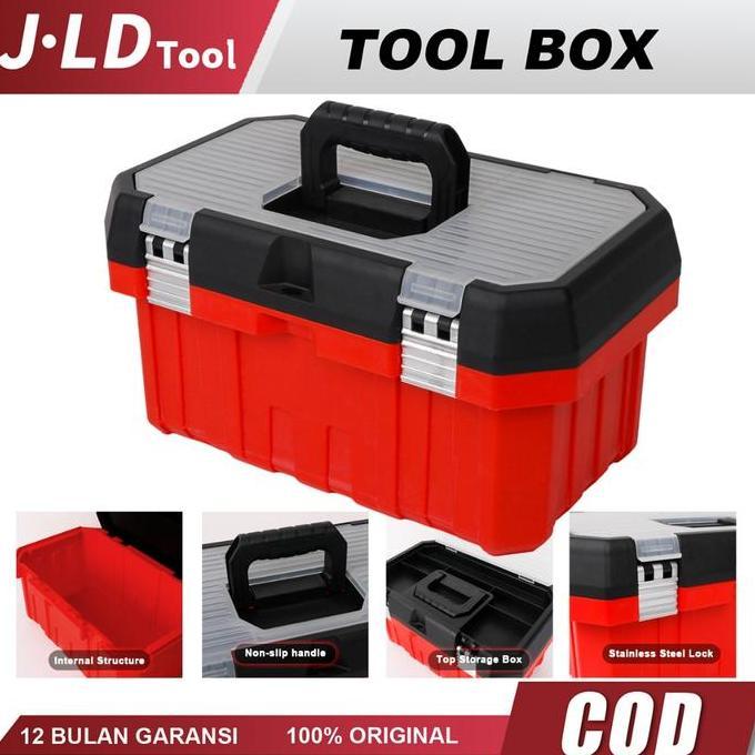 Ernawilman89 - JLD Kotak Perkakas Profesional Multifungsi Besar Dan Kecil, Kotak Perkakas JLD, Penyi