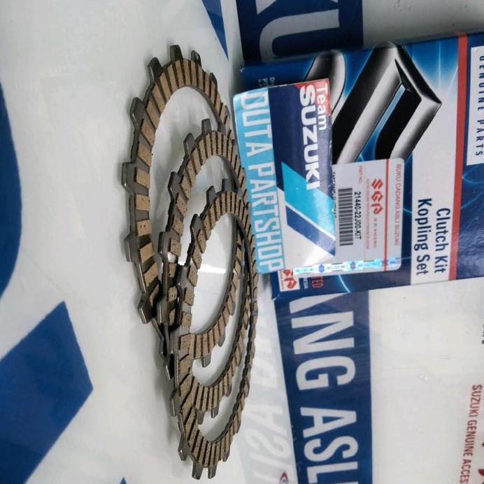 kampas kopling plat kopling shooter smash injeksi young Star original Suzuki Genuine Part SGP asli