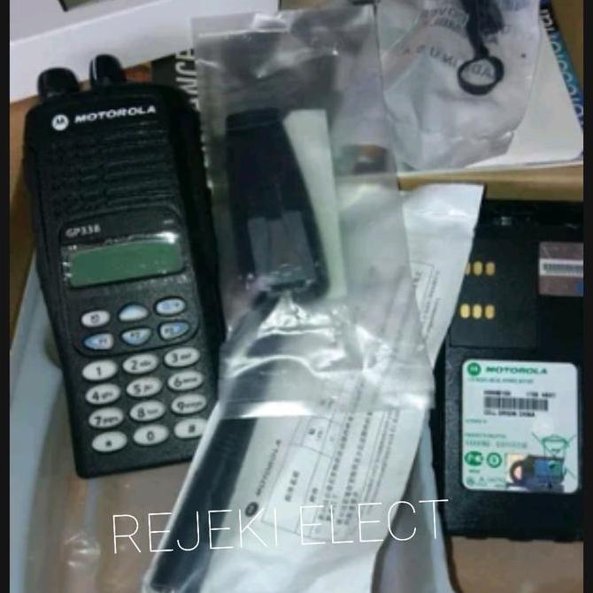 Grosir Ht Motorola Gp 338 Uhf Is Gassproof (403-470Mhz)