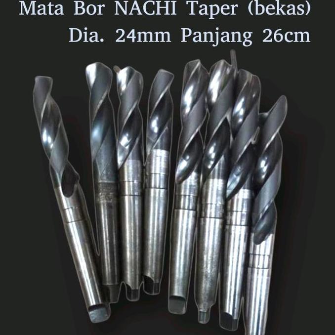 mata bor nachi 24mm taper bekas