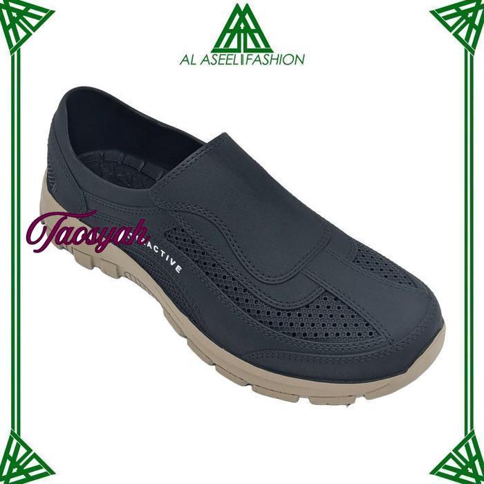 We69 AL-ASEEL FASHION MEN SHOES Uk 39 - 44 / Sepatu Slip On Semi Formal / Sepatu Kerja Simple Anti S