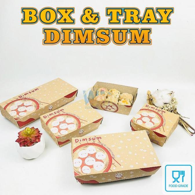 Dus Box Dimsum Laminasi  / Kotak Dimsum / Lunch Box XS / Dus Dimsum / Paper Lunch Box S / Dus Dimsum