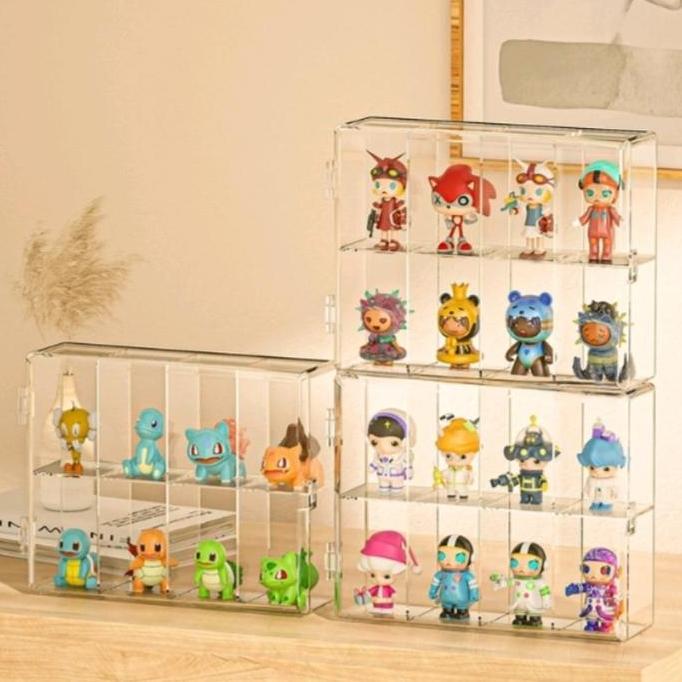 Kotak Tempat Display / Kotak Pajangan Boneka Jam Tangan / Barang Hobby