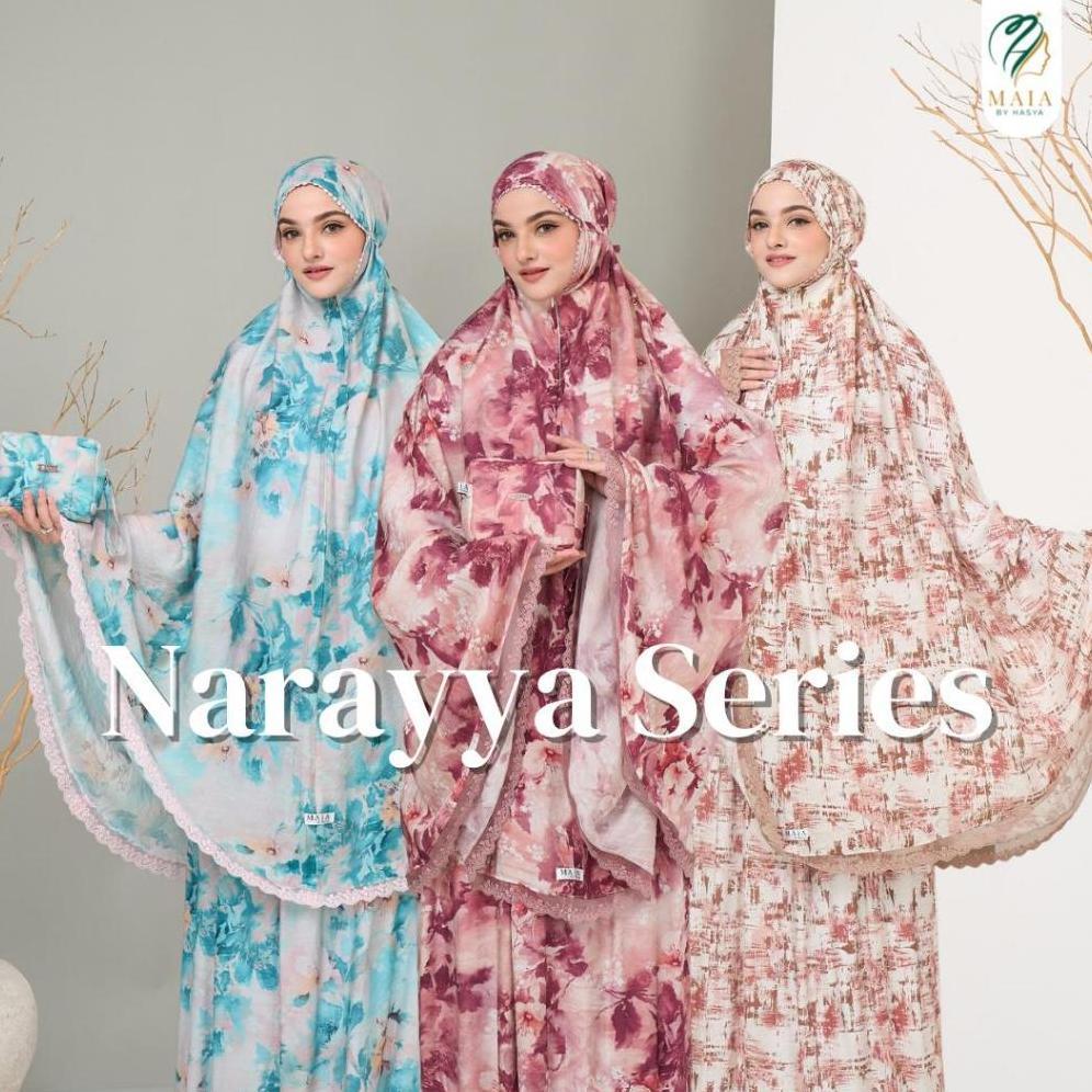MAIA BY HASYA - Mukena Narayya series Premium Luxury Mewah Ekslusif